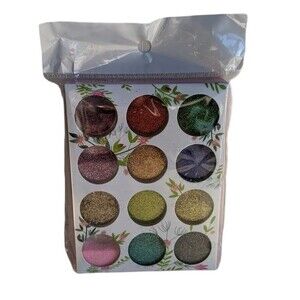 Manicure Glitter Nail Kit - 12 colors  **NEW** Accent Colors Sparkle Art Create